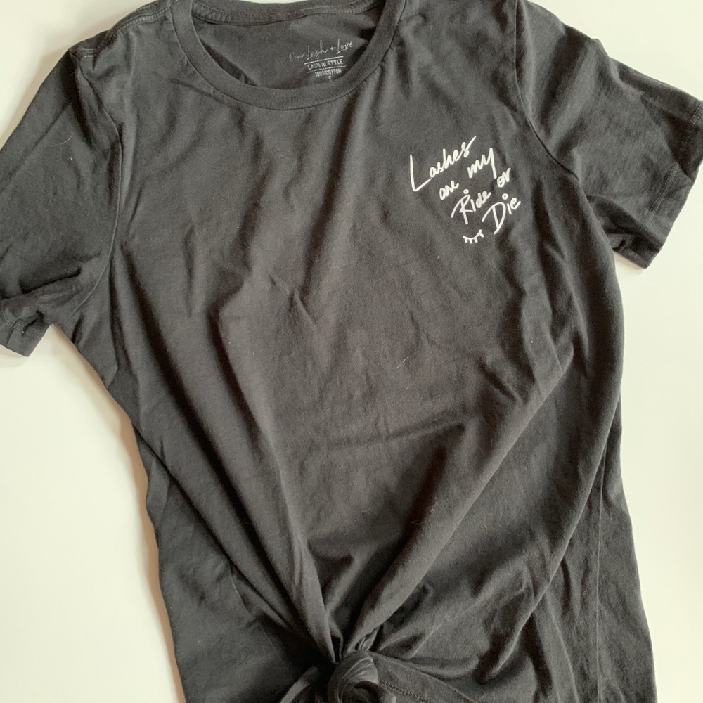 “Lashes are my Ride or Die” Lash Tee